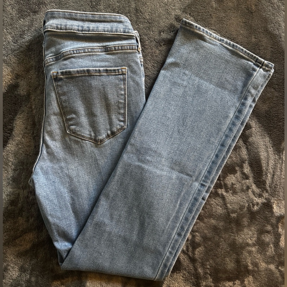 Medium Wash Boot Cut Jeans